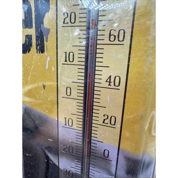 Notice Beware Of Owner Metal Thermometer Gun Dog Vintage Style Wall Decor{80} - Picture 5 of 9